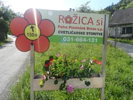 Cvetličarstvo Rožica Si, Šmartno pri Litiji